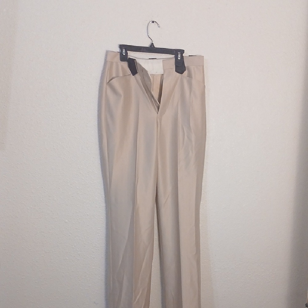 Classic Women's Beige Dress Trousers